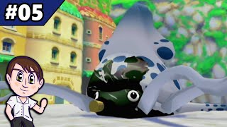 Lets Play Super Mario Sunshine Episode 5: Blooper Trouble