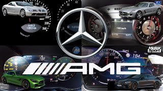 Mercedes SLR McLaren vs SLS AMG vs AMG GT R vs AMG GT63 Acceleration Battle | 0-100
