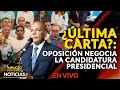 🇻🇪 ¿ÚLTIMA CARTA?: oposición negocia la candidatura presidencial