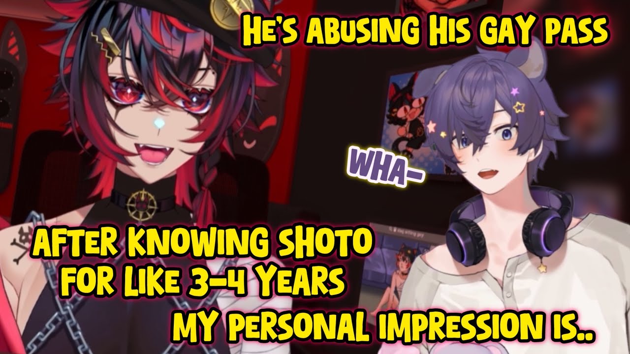 When Kuro explained Shoto's gay-shold (like a threshold)