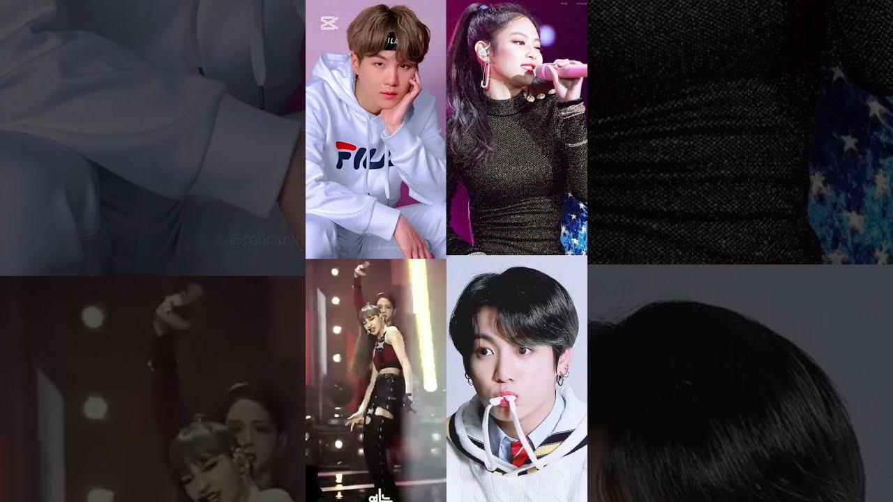 Despacito TRENd On BTS And Black Pink Suga Jennie Jungkook Lisa Bts Kpop