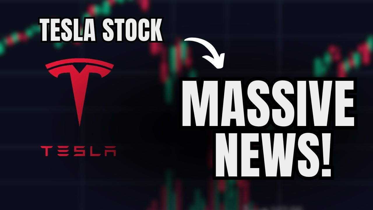 HUGE News for Tesla Stock... (Stock Market Breaking News) - YouTube
