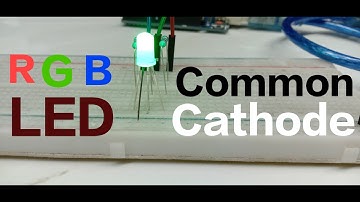 How to use RGB led with arduino uno : common cathode RGB led : Arduino RGB led  tutorial :