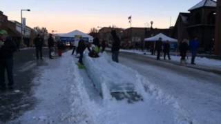 Ice Slide at Lake Chelan Winterfest
