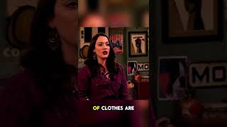 Billionaire to Broke: Caroline’s $1,500 Pants Struggle 💸👖 #CarolineChanning#shorts  #2BrokeGirls