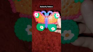 Butterfly Pattern #beads #perlerbeads #perlerbeadart #hamabeads #shorts #subscribe  #fypシ゚viral
