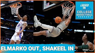 Elmarko Jackson OUT, Shakeel Moore IN for Kansas! | Pangos camp stock risers | Meleek Thomas update!