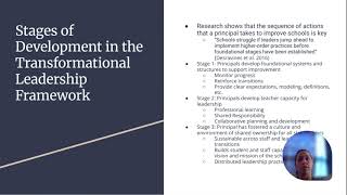 The Transformational Leadership Framework