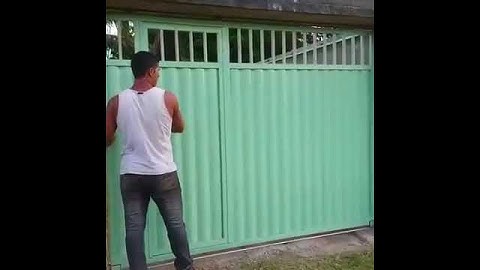 Sliding gates reduces the area Civil engineering