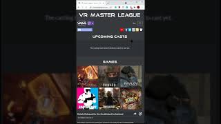 How To: Schedule a match in VRML