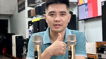 Mẫu micro không dây cao cấp BFAudio J11 phiên bản Gold tay kim cương