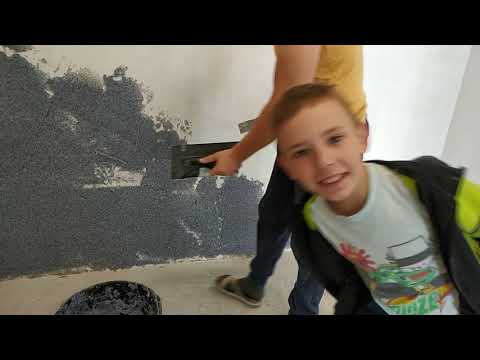 Жидкие обои СВОИМИ РУКАМИ: ЗАМЕС, НАНЕСЕНИЕ и РЕЗУЛЬТАТ (Silk Plaster)