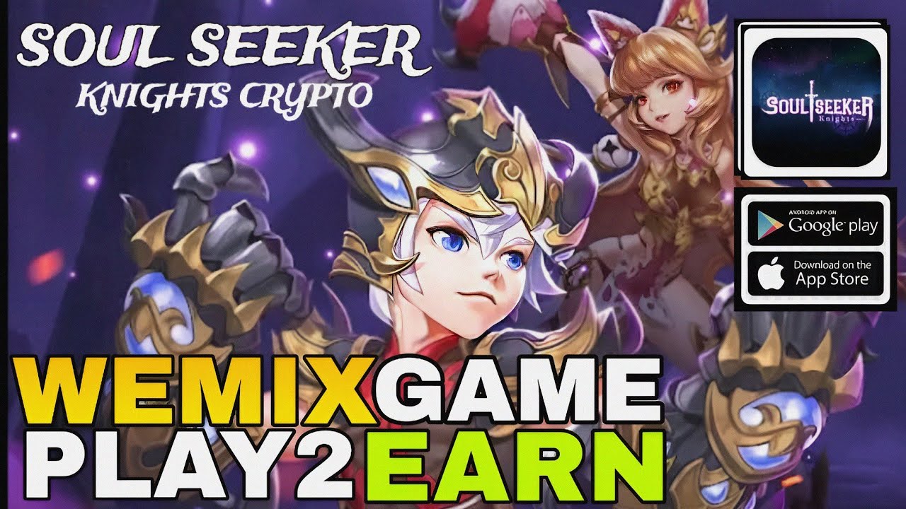 Soul Seeker Knights Crypto Gameplay | Play To Earn Wemix  Game NFT Game