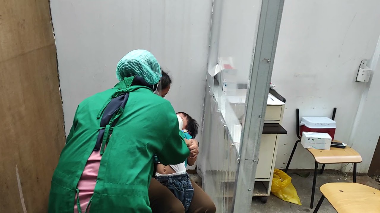 Sedih 😭 melihat anak kecil di swab PCR.