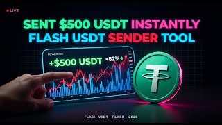 USDT Flash Tool That Actually Works – Sent $500 in Minutes