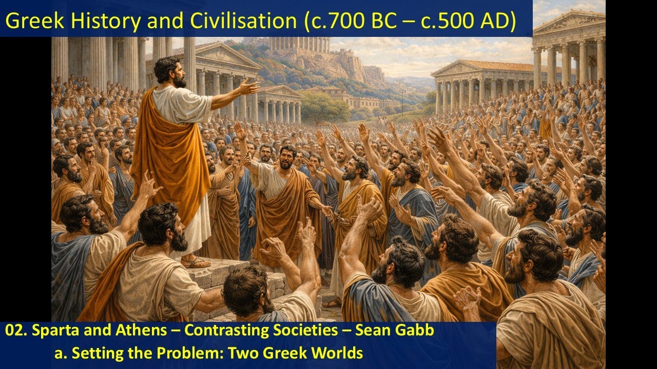 02. Спарта против Афин (а): Два греческих мира (граждане, илоты, власть)