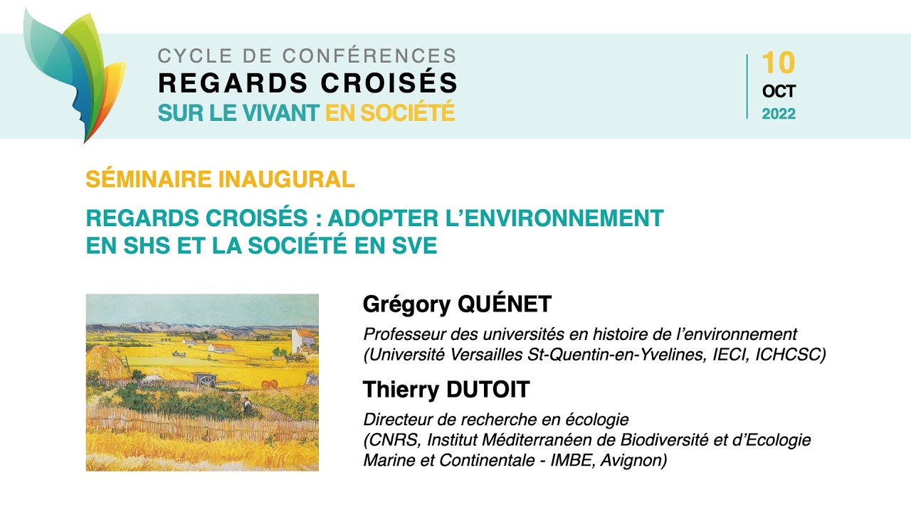 Regards croisés sur le vivant en société #1