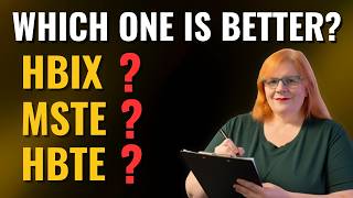 HBTE vs  MSTE vs  HBIX | The Better Bitcoin Income Play?