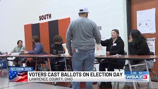 Voters cast ballots on Election Day