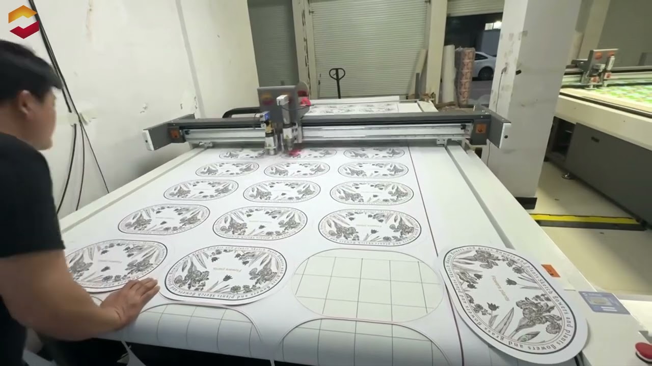 Immersive First-Person View of Digital Printing Carpet Cutting