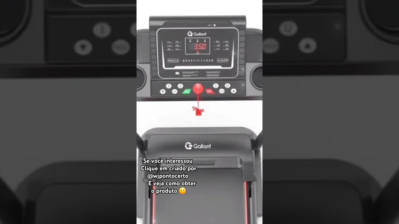 Esteira Ergométrica Eletrônica 2.0HP Gallant Trainer/ 