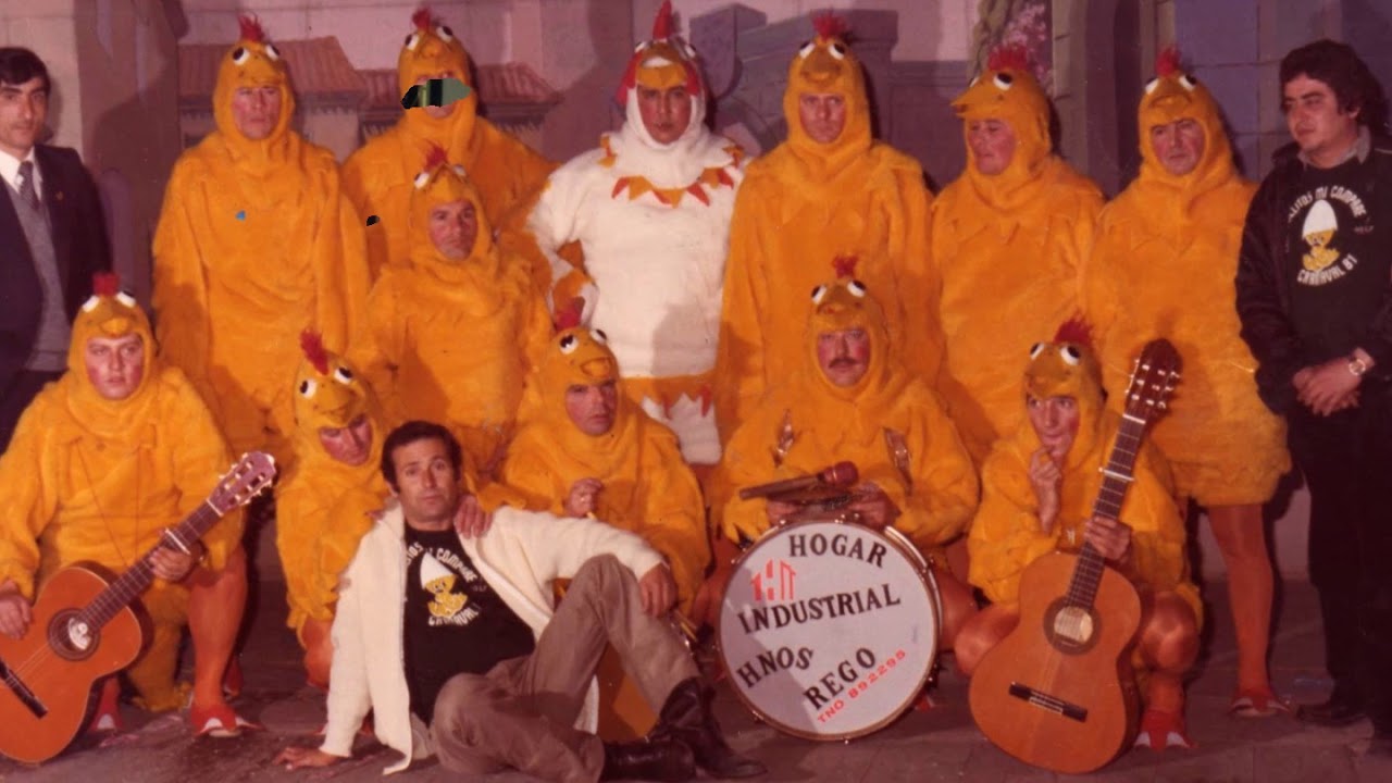 Chirigota Los Pollitos mi compare. Año 1981 -Falla-