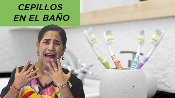 ¿Dónde puedo esconder mi cepillo de dientes en el baño?