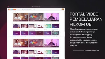 Platform Video Pembelajaran FILKOM UB