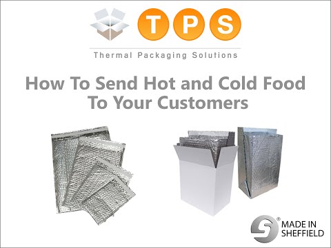 Come inviare caldo o freddo cibo con Insulated Box Liners e buste