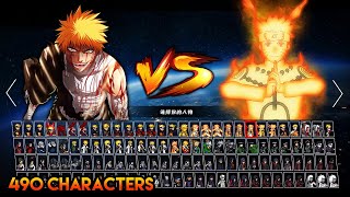 Anime Crossover 490 Characters - Bleach VS Naruto MOD (PC & Android) [DOWNLOAD]