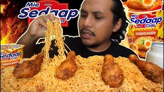 mie sedaap tak berapa pedas (mukbang malaysia) MIE SEDAAP RAWIT BINGIT