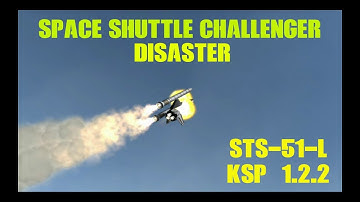 Space Shuttle Challenger Disaster STS-51-L in KSP 1.2.2