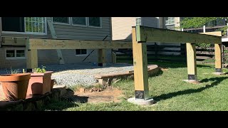 Deck Build   Part 5   Posts and Beams