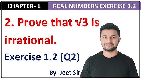 Class 10 Maths | Chapter 1 | Exercise 1.2 Q2 | Real Numbers | NCERT | New Book