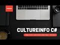 Cultureinfo c