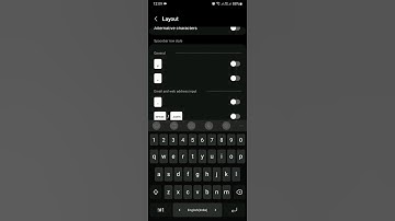 How to remove or add .(dot) or ,(comma) keys on android Samsung keyboard.