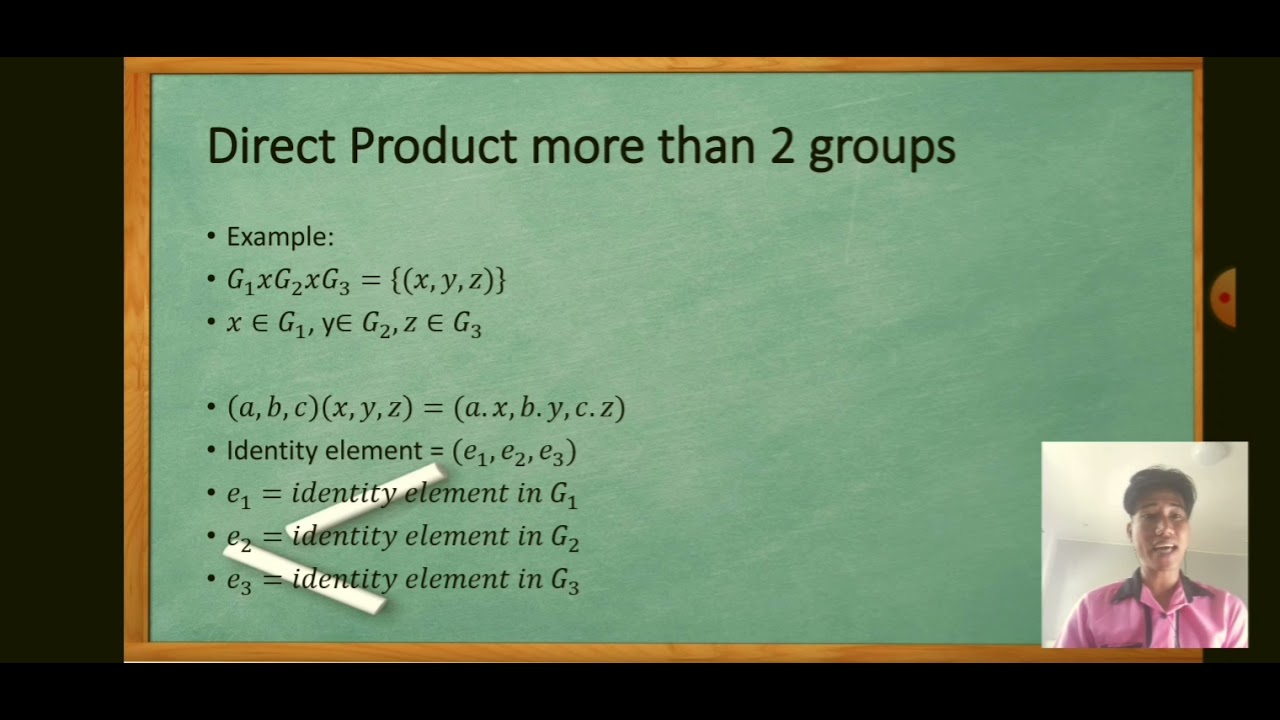 representation of a direct product