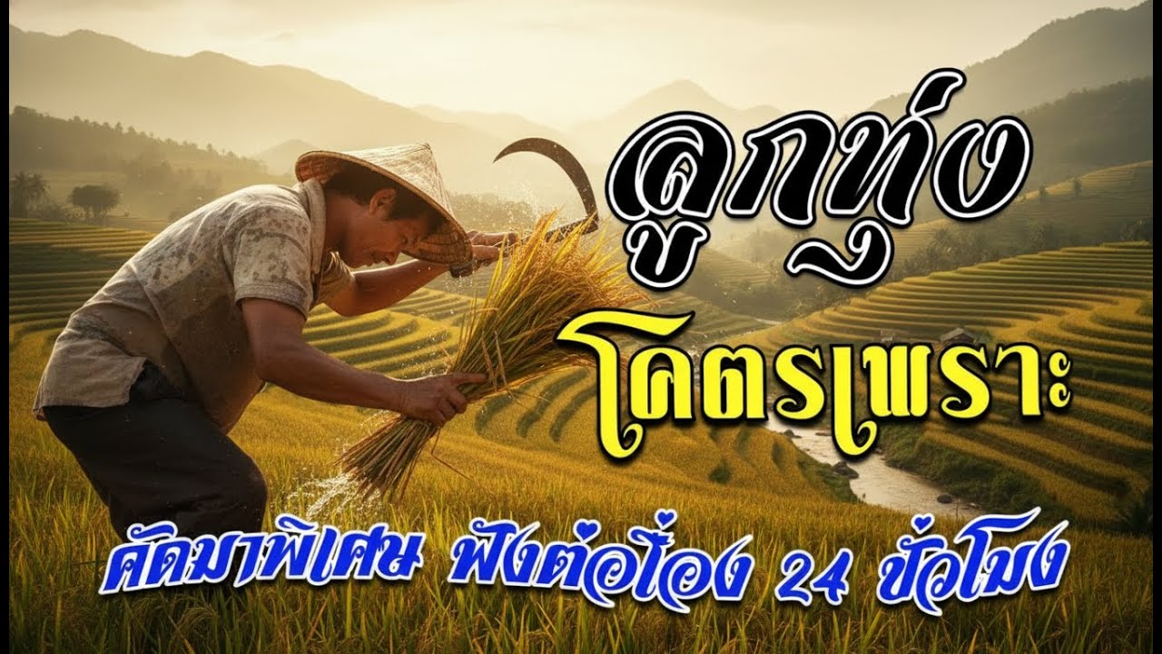 เพลงลูกทุ่งซึ้งๆ 🌙 ลูกทุ่งอินดี้เก่าใหม่ ฟังออนไลน์สบายๆ เหมาะก่อนนอนมาก