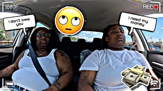 ASKING MY GIRLFRIEND FOR THE MONEY SHE OWE ME PRANK *HILARIOUS*