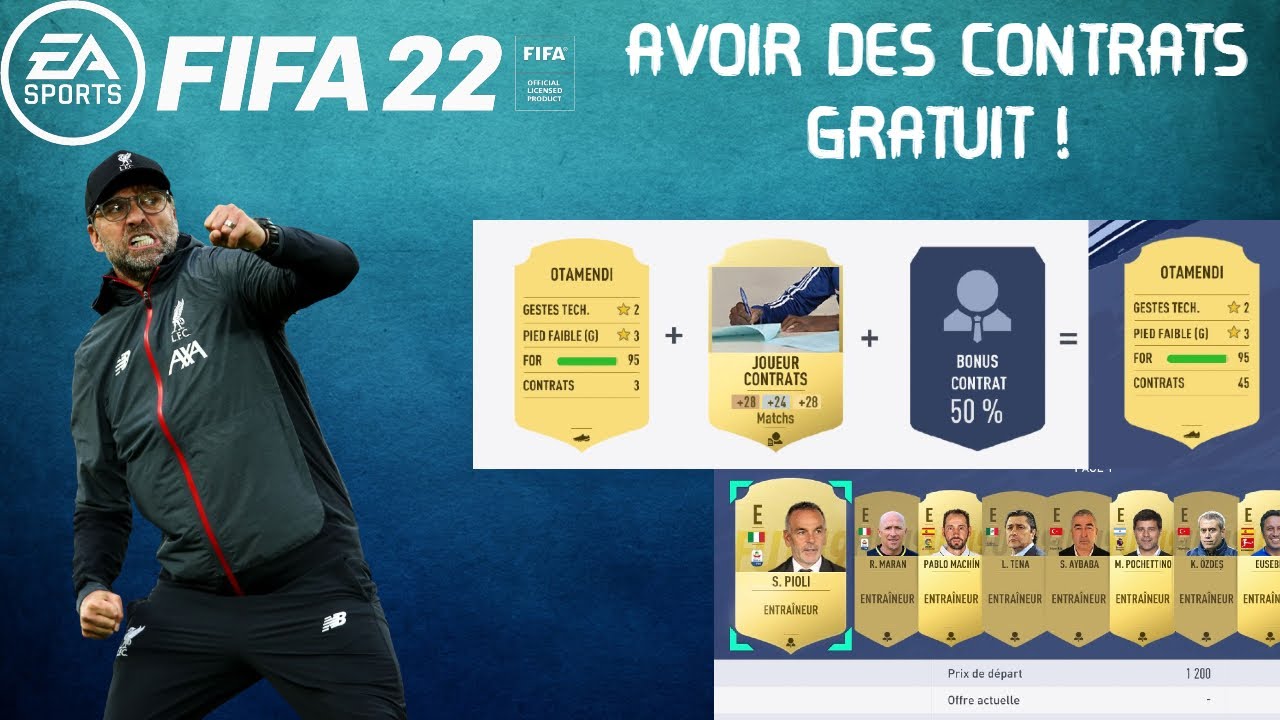 FIFA 22 - COMMENT AVOIR DES CONTRATS GRATUIT SUR FUT 22 ! - YouTube
