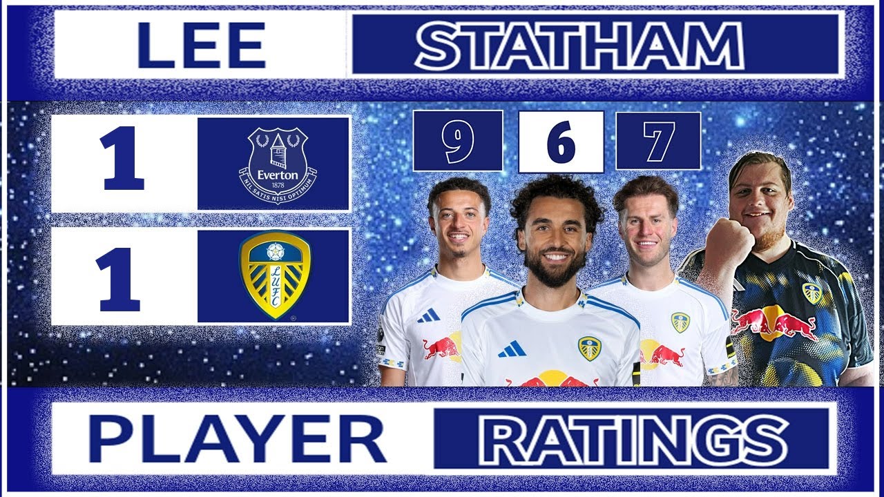 Lee's player rating Vs Everton 