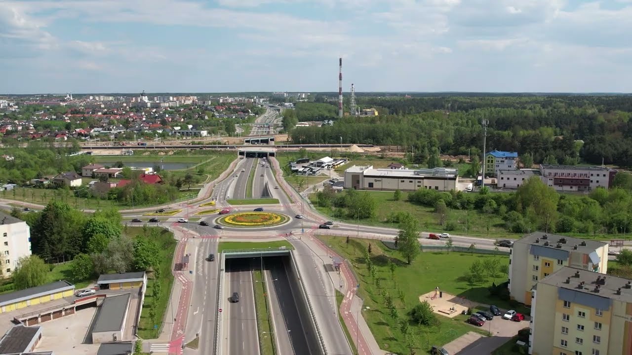 Białystok - os. Zielone Wzgórza i Starosielce z drona