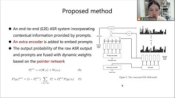 End to end transformer-based contextual speech recognition based on pointer network - (3 minutes...
