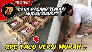 Cara Pasang Lantai SPC Tanpa Lem | Hasilnya Bikin Dapur Makin Elegan