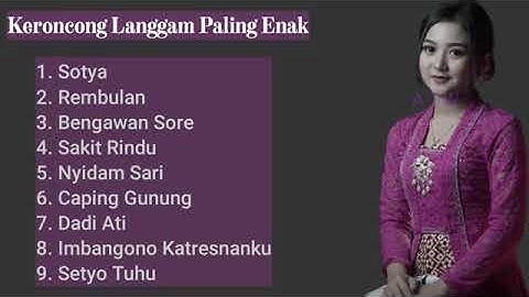 Kroncong Langgam Terbaru 2021