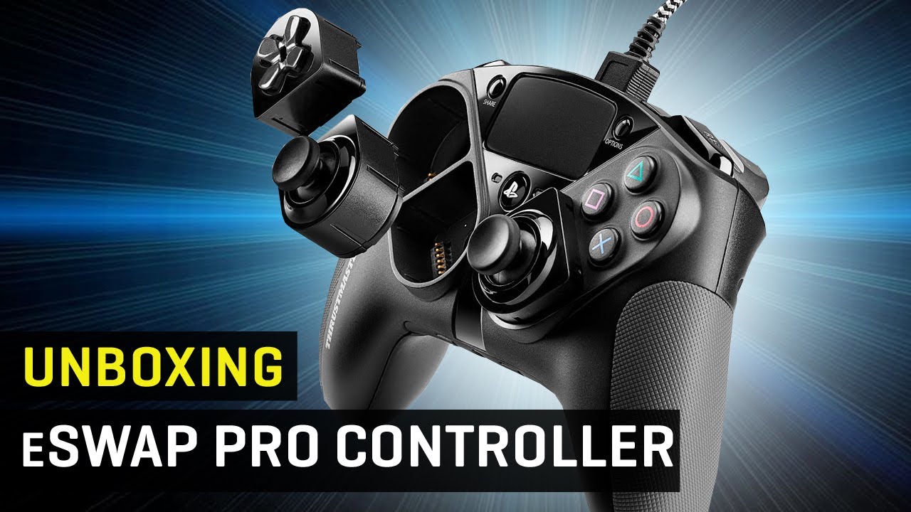 Unboxing de eSwap Pro Controller, el mando profesional para PS4 y PC -  YouTube