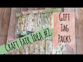 Craft Fair Idea #2 | Gift Tag Packs | Use Up Your SCRAPS | Craft Fair Series 2017