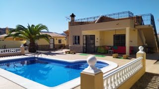 A beautiful Spanish property choice Villa Blencathra La Perla Arboleas, Almeria 189, 950 Euros