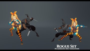 Rogue UnityChan animation