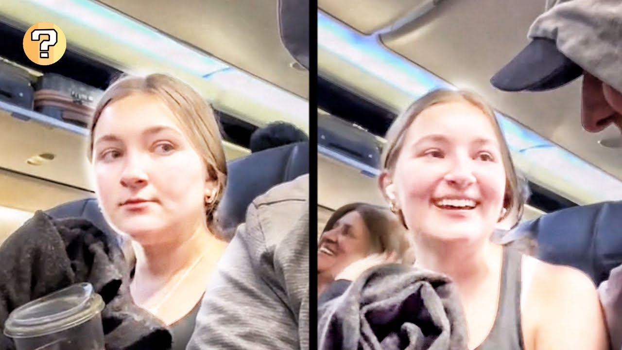 Father Surprises Daughter On Her Flight YouTube